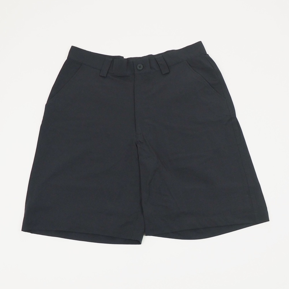 Under Armour UA Bent Grass Golf Shorts Mens 32 Black Nylon Blend Performance